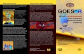 GOES-R Series tri-fold brochure · 2019. 7. 17. · Title: GOES-R Series tri-fold brochure Created Date: 2/27/2019 1:10:48 PM