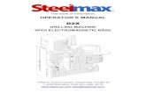 Steel Fabrication | Welding Automation - DD22XX · 2017. 3. 8. · D2X. D2X Operator’s Manual 3 . 1. GENERAL INFORMATION . 1.1. Application . The D2X is a drilling machine with