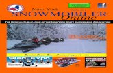 New York October 2014 SNOWMOBILER Online · 2020. 11. 16. · New York October 2014 The Official Publication of the New York State Snowmobile Association S pecial S now-S how S ection: