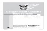 Government Gazette Staatskoerant...2006, R. 155 van 23 Februarie 2007, R. 558 van 6 Julie 2007, R. 766 van 24 Augustus 2007, R. 150 van 20 Februarie 2009, R. 586 en R. 587 van 22 Mei