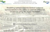 Modelling nutrient input to Central European surface ... · Elbe 5.1 14 8 24 43.2 1062 1.8 34 Ems 6.2 12 2 7 6.2 90 1.8 27 Rhine 8.3 21 6 17 104.0 2545 1.4 34 Oder 3.6 10 1 4 26.6