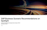SAP Business Scenario Recommendations on Spotlight...SAP Spotlight report in new version Release update 2020 Planned innovations –More recommendations for SAP S/4HANA extensions