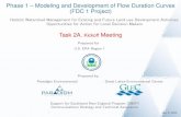 Task 2A. Kickoff Meeting, Phase 1 – Modeling and ...€¦ · Watershed model (HSPF/LSPC) Stormwater GI SCM model (Opti-Tool/SUSTAIN) Model refinements and linkage Stormwater/hydrologic