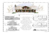 The Rainbow - Log Homes of the South · The Rainbow Rear Elevation Left Elevation Right Elevation 1st Floor Plan (956 S.F.) 2nd Floor Plan (532 S.F.) The Rainbow combines the best