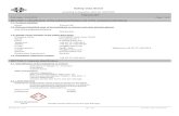 Safety Data Sheet - FAVODENTFloracin NF Safety Data Sheet Print date: 14.04.2014 Page 3 of 9 according to Regulation (EC) No 1907/2006 If accidentally swallowed rinse the mouth with