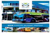 2019 ANNUAL BUDGET REPORT - Rock Region Metro · 2020. 12. 21. · BUDGET AWARD The Government Finance Officers Association of the United States and Canada (GFOA) presented an award
