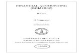 FINANCIAL ACCOUNTINGsdeuoc.ac.in/sites/default/files/sde_videos/Financial Accounting - B... · School of Distance Education Financial Accounting. 3. CONTENTS. MODULE PAGE NUMBER Module