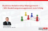 Business RelationshipManagement – -Mit … · 2020. 5. 16. · Vorgehen: Berücksichtigung Ecosystem, Bsp. Arbeitsmarkt Persönliches Umfeld Alumni-Organisationen Primärer Arbeitsmarkt