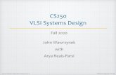 CS250 VLSI Systems Designcs250/fa20/files/lec04-rca2.pdfVLSI Systems Design Fall 2020 John Wawrzynek with Arya Reais-Parsi ... 3. Lecture 04, Reconﬁgurable Architecture 2 4 CS250,