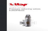 TECHNICAL CATALOGUE Pressure reducing valves ...TEC GENERAL NOTES: PRESSURE REDUCING VALVES EUROPRESS Suitable for domestic water services, heating and air-conditioning plants, compressed