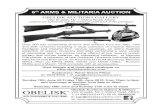 SALE BY AUCTION...6th Arms & Militaria Auction - Ref 132 Viewing Sunday 10 June 2012 from 10:00 am to 8:00 pm Monday 11 June 2012 from 10:00 am to 8:00 pm Tuesday 12 June 2012 from