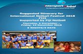 Suggested Itinerary for International Netball Festival 2018 FIJI ...intersportglobal.com/sites/default/files/images/INF Fiji...2018/01/16  · Thursday, 6 December – Friday, 14 December