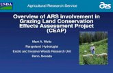 Overview of ARS involvement in Grazing Land Conservation ... CEAP Overview 3-15-11.pdfPrescribed Grazing; 13,815,150. Upland Wildlife habitat Management: 6,980,243. Pest Management:
