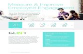 Measure & Improve Employee Engagement · 2020. 9. 19. · 1 | Measure & Improve Employee Engagement Very few leaders have real-time visibility into what truly drives success–their
