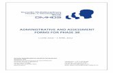 ADMINISTRATIVE AND ASSESSMENT FORMS FOR PHASE 38dunedinstudy.otago.ac.nz/files/1381458456_Table of... · 2017. 7. 19. · o WAIS-IV Matrix Reasoning o Rey Auditory Verbal Learning
