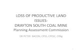 LOSS$OF$PRODUCTIVE$LAND$$ ISSUES1$ DRAYTON ...ipcn.nsw.gov.au/resources/pac/media/files/pac/projects/...EIS$process$and$‘LOSS’$of$BSAL$ • 218$haof$‘veriﬁed’$BSAL$were$idenQﬁed$in$the$Gateway$
