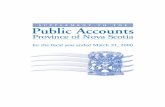Province of Nova Scotia · 2018. 10. 21. · The Public Accounts of the Province of Nova Scotia reflect expenditures, net of the Harmonized Sales Tax, on an accrual basis. In this
