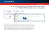 IMPROVE QUALITY, REDUCE COSTS, AND INCREASE ......Improve Quality, Reduce Costs, and Increase Efficiency with Model-Based Definition 2 First deployed in the aerospace and automotive