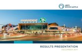 RESULTS PRESENTATION - NEPI Rockcastle...NEPI ROCKCASTLE PLC 2 RESULTS PRESENTATION DECEMBER 2017 NEPI Rockcastle's achievements in 2017 The CEE's leading retail property investment