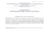 CHAPTER 3 PRESSURE AND FLUID STATICSmjm82/che374/Fall2016/Homework/... · 2013. 9. 3. · Fluid Mechanics: Fundamentals and Applications Third Edition Yunus A. Çengel & John M. Cimbala