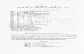 PROCEEDINGS OF THE BRITISH NUMISMATIC SOCIETY, 1971 BNJ/pdfs...PROCEEDINGS 187 1923 H. ALEXANDER PARSONS 1926 GRANT R. FRANCIS, F.S.A. 1929 J. S. SHIRLEY-FOX, R.B.A. 1932 CHARLES WINTER