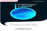 CHROMagarTM C.difficile · 2019. 1. 3. · Clostridium difficile (C. difficile) es la causa principal de diarrea infecciosa nosocomial en adultos. Estas infecciones tienen lugar principalmente