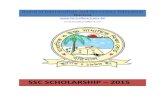 SSC SCHOLARSHIP - Board of Intermediate and Secondary Education, Barisal · 2016. 6. 14. · 5 Board of Intermediate and Secondary Education, Barisal Secondary School Certificate