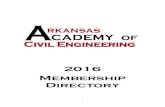 2016 Membership Directory - cpb-us-e1.wpmucdn.com...(Sherri) BSCE, University of Arkansas, 1989 *18 Morgan Woods Court Greer, SC 29651 cell: 864-361-0394 babailey34@yahoo.com Utility