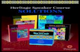 Heritage Speaker Course SOLUTIONS · Sendas literarias Walqui-van Lier, Barraza, Dellinger This highly praised, two-level literature and language series taps the natural potential