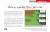 EC718 Agricultural Sprayer Automatic Section Control (ASC ...Joe Luck, Extension Precision Agriculture Engineer Introduction Agricultural sprayer automatic section control sys-tems