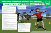 primary Intra-school/Level 1 Resource - challenge card...athletics - Vortex Howler throw Getting started The vortex howler is thrown from a standing position with both feet behind