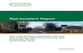 Rail Accident Report - GOV.UK · 2020. 12. 18. · Rail Accident Report Near miss between a passenger train and cars at Norwich Road level crossing, New Rackheath, Norfolk 24 November