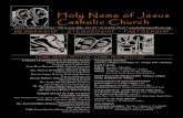 Holy Name of Jesus Catholic Church - lectorprep.orglectorprep.org/bulletins/bulletin_20150208.pdf2015/02/08  · Holy Name of Jesus Catholic Church 10235 Ashbrook Drive * St. Louis,