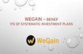 Benefits of Systematic Investment plans