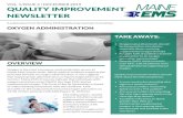 NEWSLETTER QUALITY IMPROVEMENT · 2020. 3. 10. · oxygen saturation levels (SpO2) less than 94% receive supplemental oxygen. This issue of the QI Newsletter is aimed at understanding