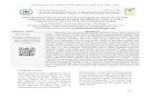 r l SSN -2230 46 Journal of Global Trends in Pharmaceutical … · 2019. 3. 12. · compactibility, cohesiveness and kawakita analysis. Results of all the pre-compressional parameters