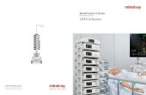 Infusion Pump System SAFE Infusion - Mindraymindray.sy/wp-content/uploads/2019/12/BeneFusion-SP5.pdfVP5/SP5 can be equipped with a portable handle (BeneFusion PH5) for convenient transfer.