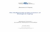 Research paper: The Mathematical Mechanism of Biological ......distributions, see, for example, Neuts (1982) and Asmussen (1989). Definition: Let 𝑌𝑌 𝑡𝑡 be a time-homogeneous