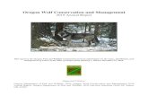 Oregon Wolf Conservation and Management · wolves under the federal ESA (with an exemption for the Mexican Gray Wolf). A final decision is expected in 2020. Figure 1. Wolf Management