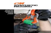 SYNTHETIC RIGGING Synthetic Rigging Catalog... · 2020. 2. 7. · WEB SLING SHACKLES..... 10 MASTER LINKS WITH AND WITHOUT FLATS ... VERSATILE & EASY TO USE For use with round slings,