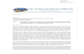 City of Imperial Beach, California · 2014. 6. 11. · Dear Mrs. Lim: The City of Imperial Beach appreciates this opportunity to provide comments on the Tentative Order No. R9-2014-0009.