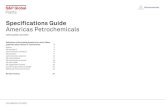 Specifications Guide Americas PetrochemicalsSpecifications Guide Americas Petrochemicals: January 2021 Methanol ...