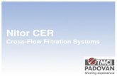 CROSS-FLOW FILTRATION SYSTEM “ NITOR” TMCI Padovan Spa · 2017. 8. 8. · 2 The Padovan NITOR Cross-Flow Filtration System was developed in 1989 as an answer to the growing issues