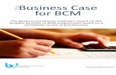 Business Case for BCM · 2017. 9. 20. · The Business Case for BCM 4 ... 56% for transport services O 43% for escrow products/services. The Business Case for BCM 5 • The professional