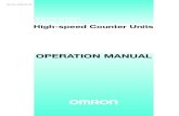 CS1W-CT Operation Manual · 2019. 11. 2. · CS1W-CT021/CT041 High-speed Counter Units Operation Manual Revised August 2004 W902-E2-03.book Seite iii Donnerstag, 7. Oktober 2004 2:06