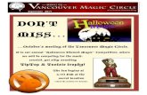 VMC Newsletter-September 2014 - Vancouver Magic Circle ...Michael Dardant and Dan Harlan. The workshops and lectures included cards, coins, a three shell game, acting, rubber band