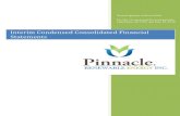 Consolidated Financial Statements - Pinnacle Pellet · 2019. 8. 12. · consolidated financial statements for the year ended December 28, 2018. PINNACLE RENEWABLE ENERGY INC. Notes
