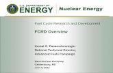 TMS | The Minerals, Metals & Materials Society - Fuel Cycle Research and Development ... · 2012. 7. 13. · technologies(e.g. instruments, auxiliary power sources) with improved