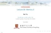CUHKredCENG4480 Lecture 09: Memory 2byu/CENG4480/2020Fall/slides/L09... · 2020. 11. 26. · CUHKredCENG4480 Lecture 09: Memory 2 Author: Bei Yu Created Date: 11/26/2020 2:32:51 PM