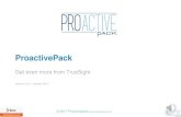 ProactivePack · Create event blackouts securely from a web interface Report on running, future, past blackouts DDA Modifier Administer TrueSight data (DDA, DDE) from a web client